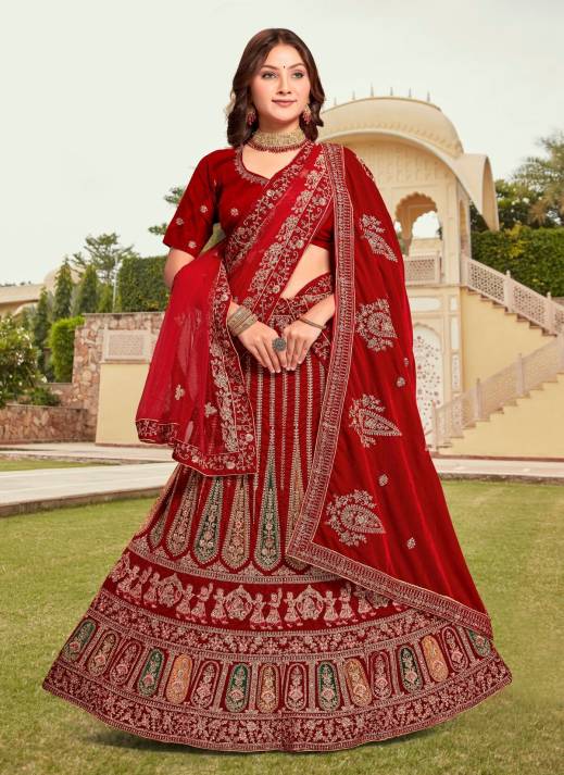 Bridal Lehenga - Bulk Lehenga Suppliers | Ajmera Fashion  in Surat